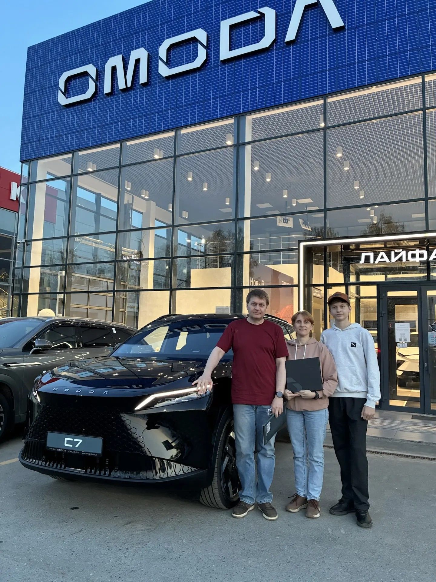 Довольный клиент OMODA Лайф Авто